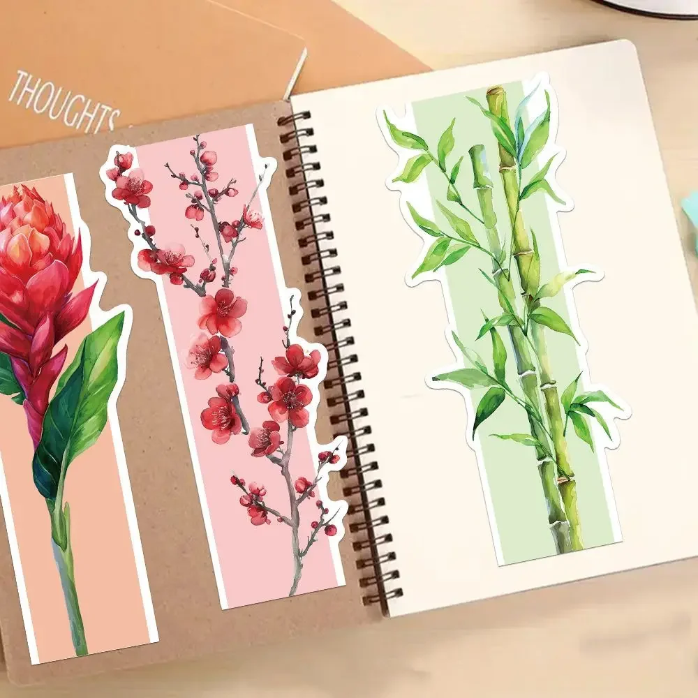 Marcapáginas floral para niños – Diseño original de flores de primavera - imagen 3