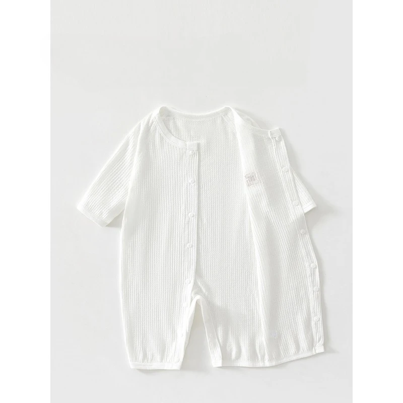 Pijama bebé algodón puro una pieza manga larga unisex - imagen 3