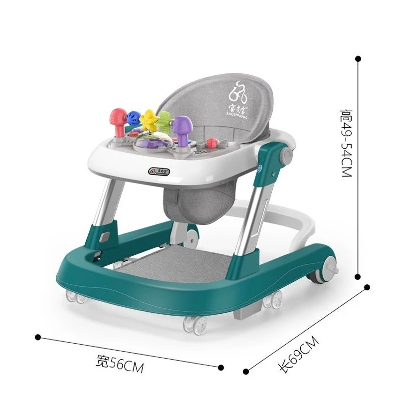 Andador para bebé con juguetes musicales y sistema antivuelco - imagen 4