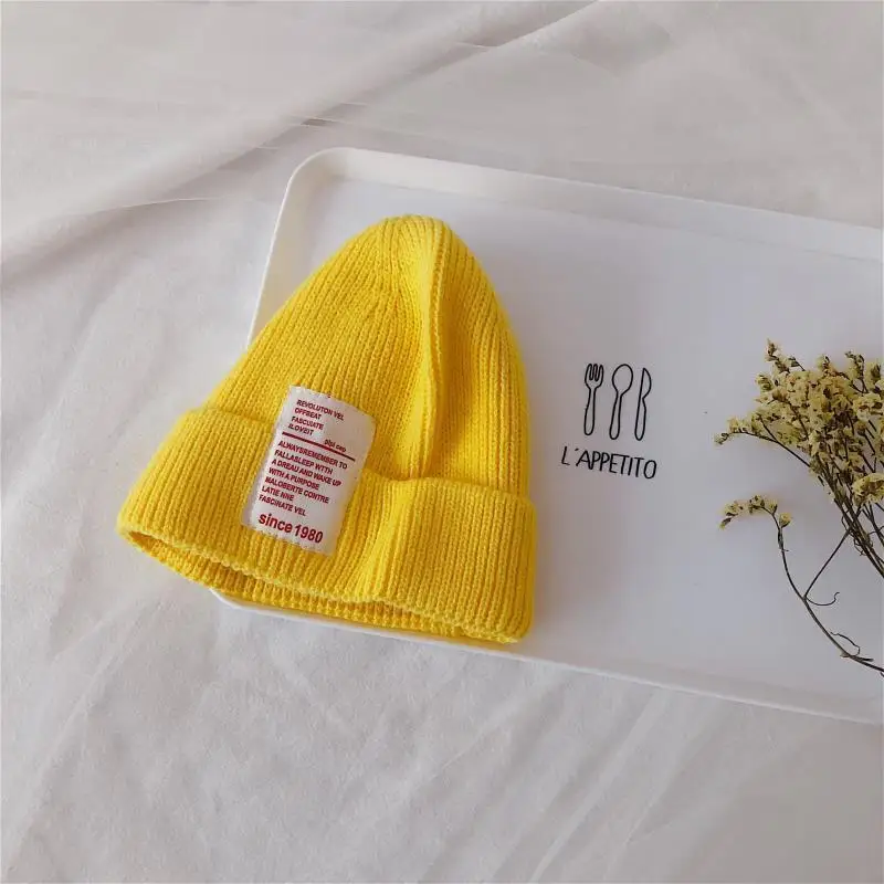 Gorro de punto elástico para niños y niñas – Invierno