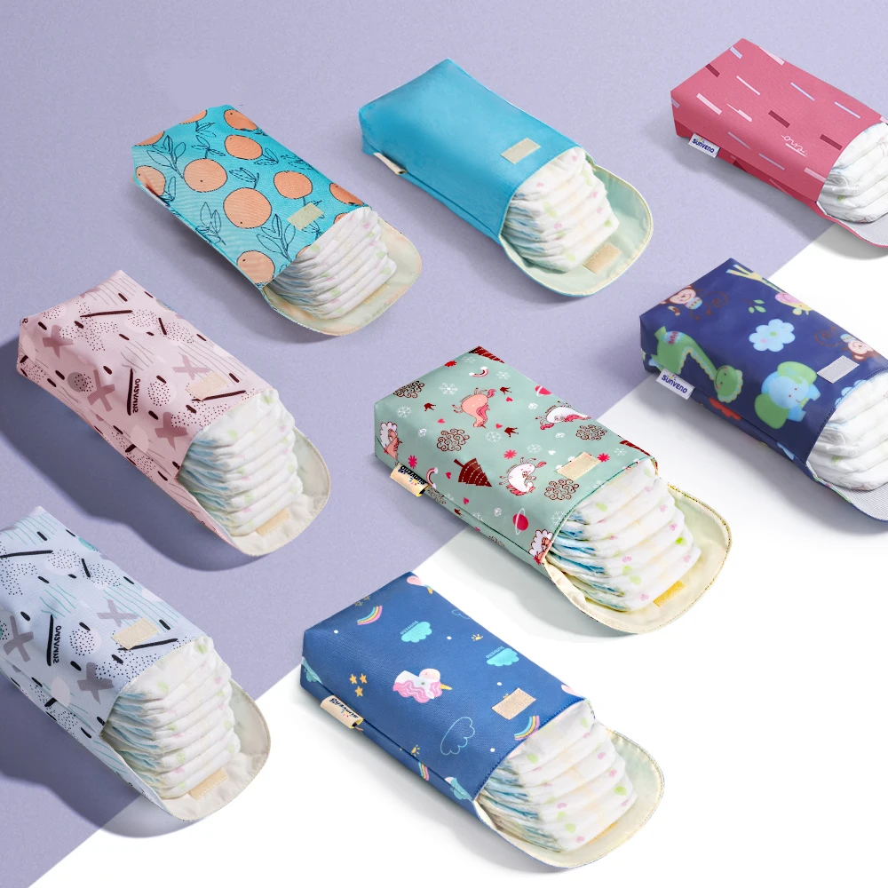Sunveno Bolsa organizadora de pañales reutilizable para bebé - imagen 3
