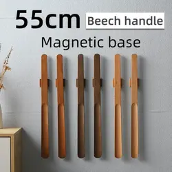 Cuchara para calzar zapatos magnética con mango de madera flexible