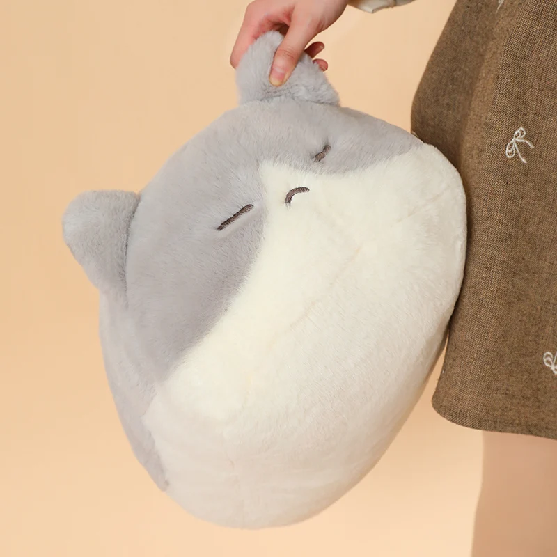 Almohada peluche de gato suave para dormir y decorar - imagen 3