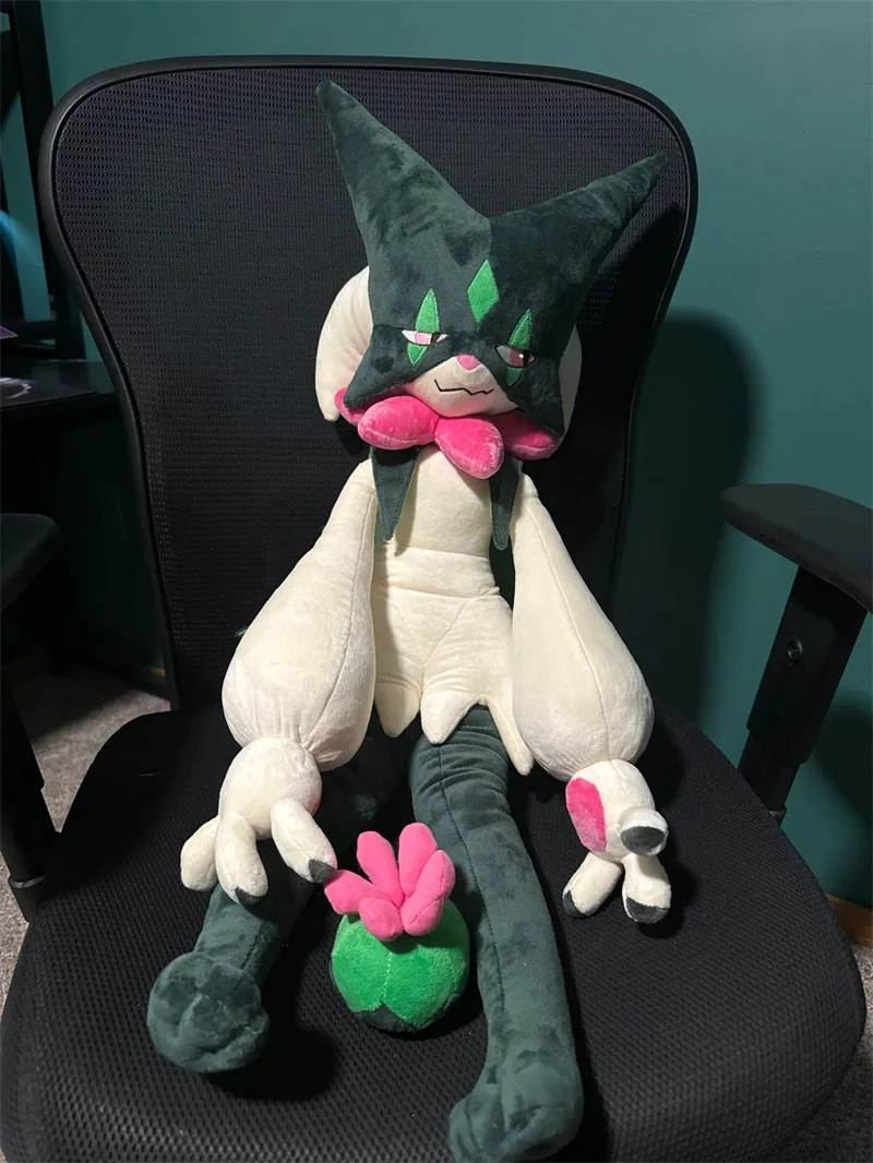 Peluche gigante Pokémon Meowscarada suave para niños - imagen 4