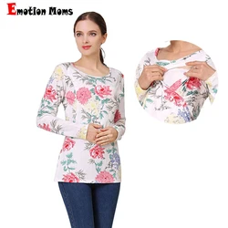 Emotion Moms camisa de maternidad manga larga para lactancia