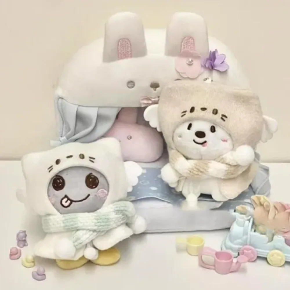 Conjunto ropa muñeca algodón con capa para gatito – Dibujos animados - imagen 3