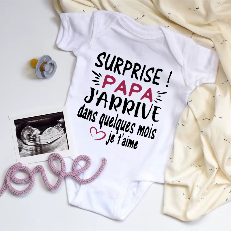 Body de algodón para bebé – Regalo baby shower