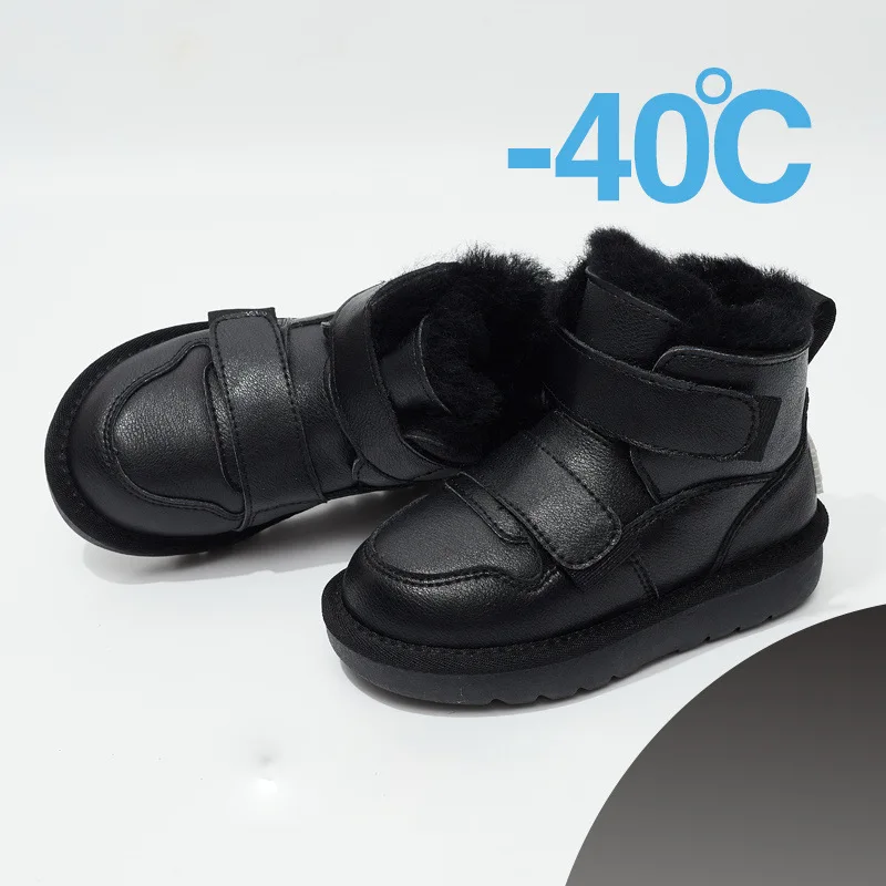Botas de nieve para niños con suela antideslizante y forro térmico - imagen 5