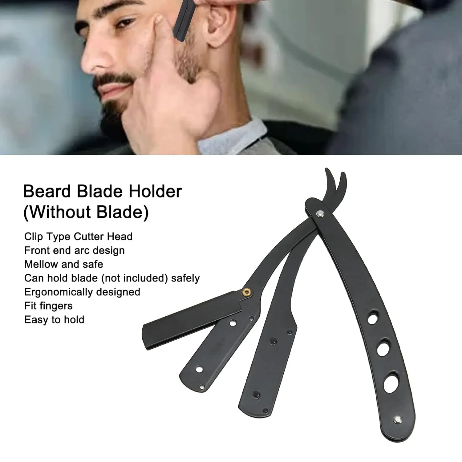 Cuchillas de afeitar reemplazables acero inoxidable para hombre - imagen 5