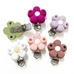 XXFE Clip Floral de Silicona para Bebé