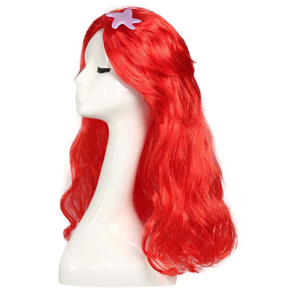 Peluca Disney Elsa para niña – Disfraz oficial de Frozen - imagen 5