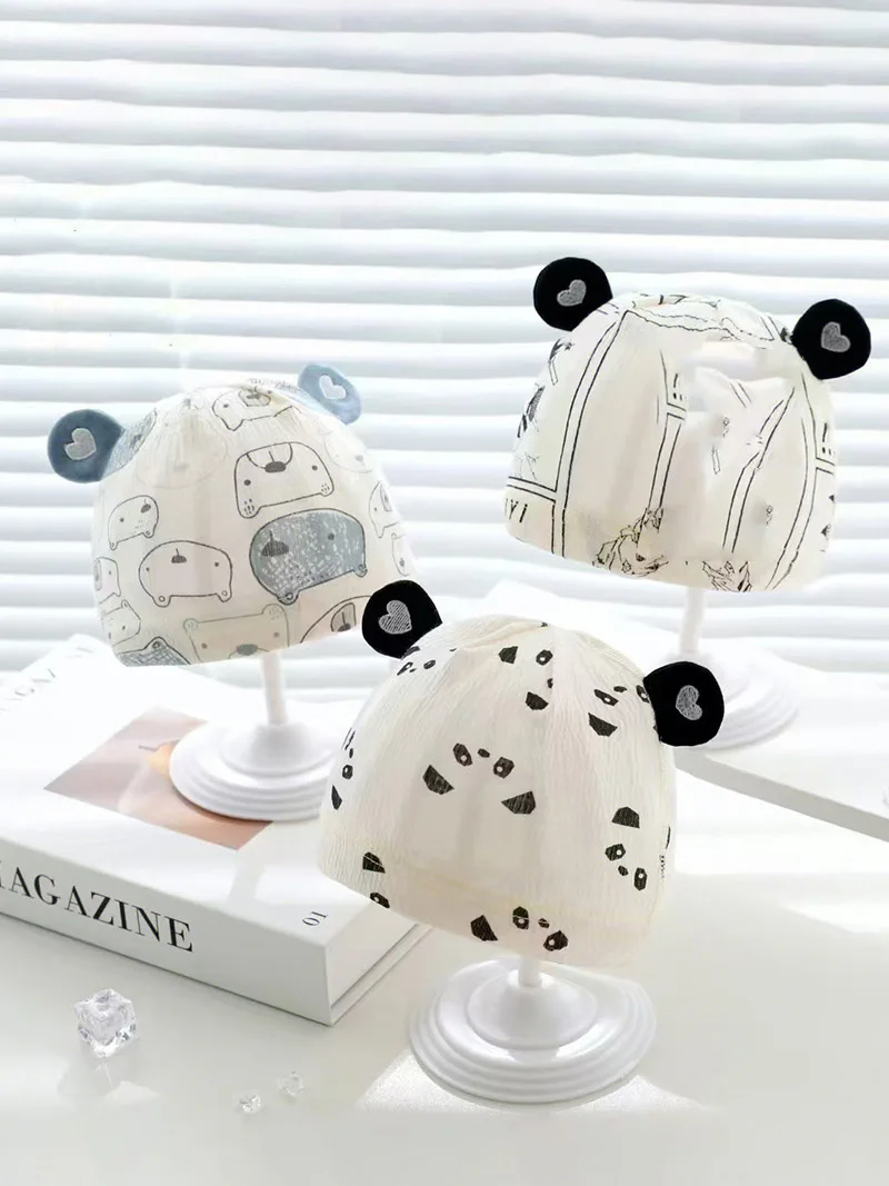 Diseño infantil con orejas y estilo decorativo