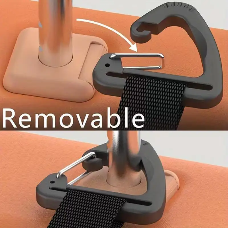Organizador coche con gancho ajustable para reposacabezas y bolsas - imagen 4