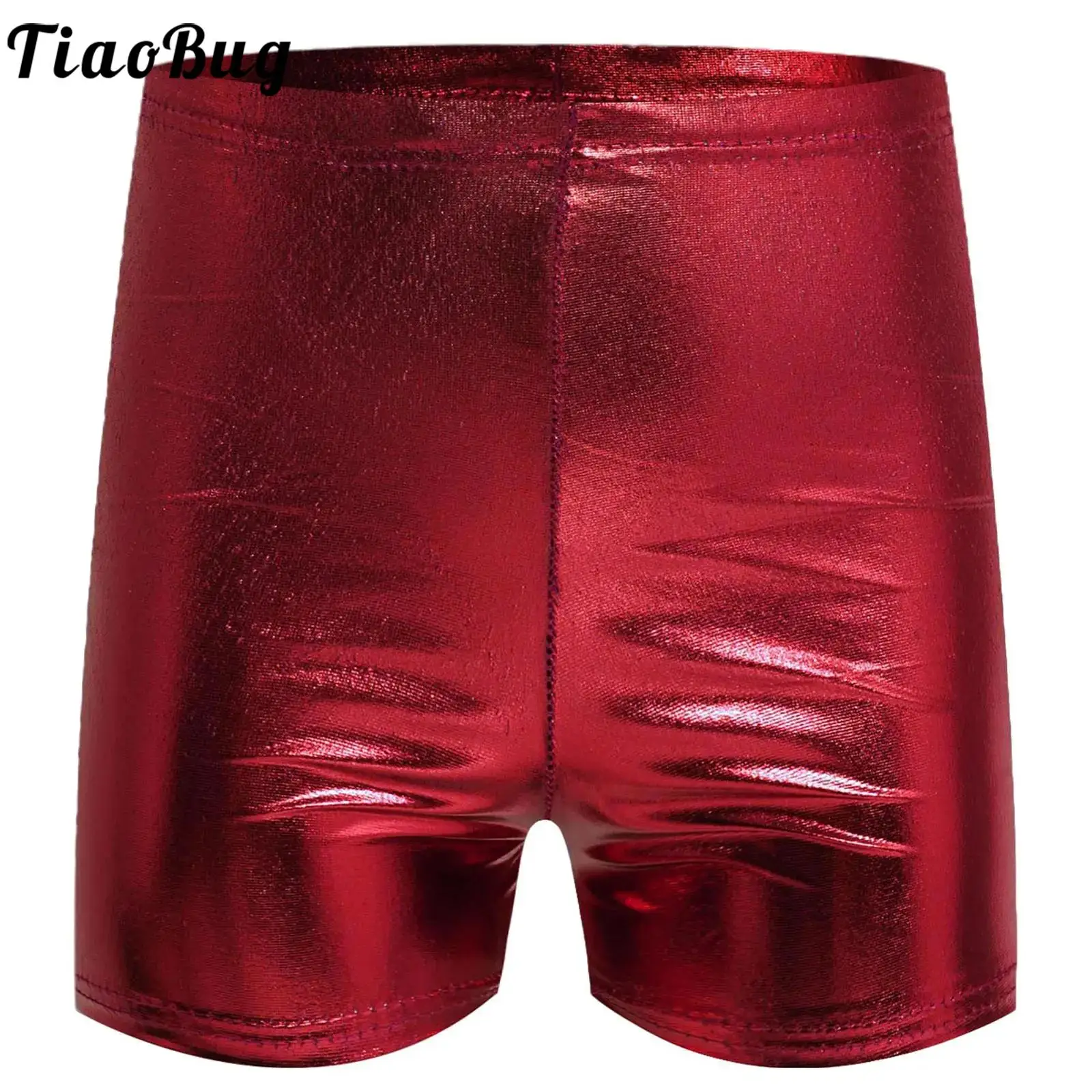 Pantalones cortos de baile metalizados con cintura elástica niño - imagen 2