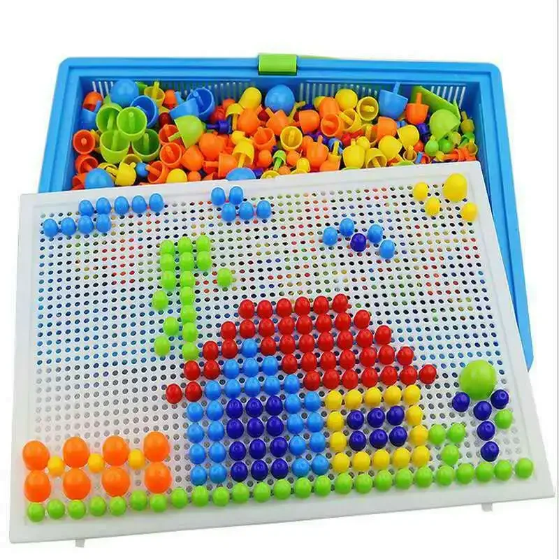 Set de juguetes de descompresión de uñas de setas coloridas 3D