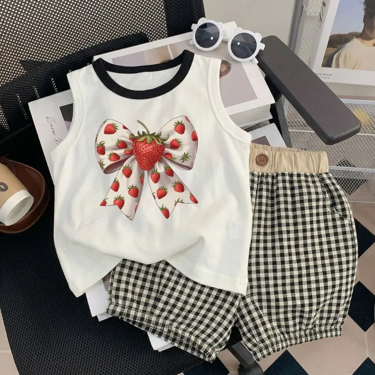 Detalle del estampado floral y diseño del conjunto