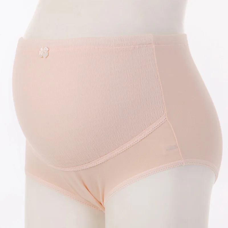 Bragas de embarazo cintura alta con soporte tejido transpirable - imagen 5