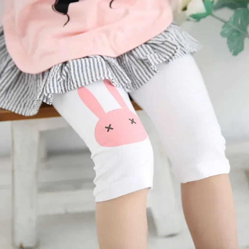 Leggings cortos de algodón para niña – verano, hasta la rodilla - imagen 5