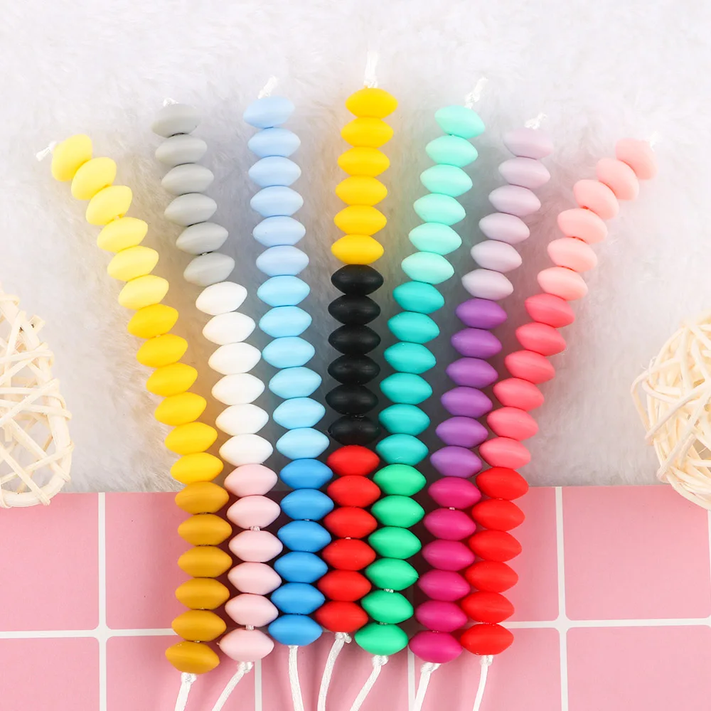Kit DIY cuentas de silicona para pulseras y collares infantiles - imagen 3
