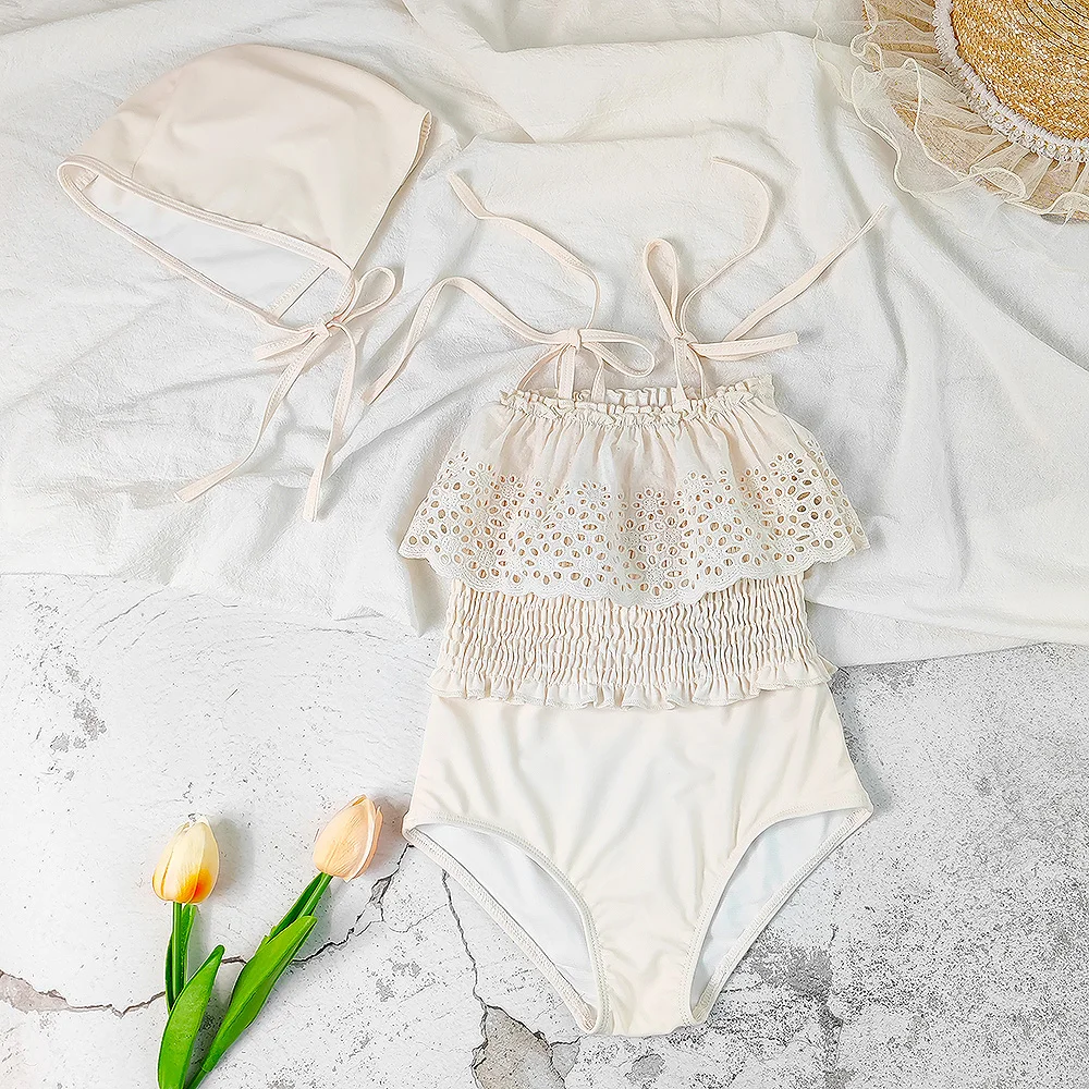 Milangel traje de baño infantil una pieza para verano