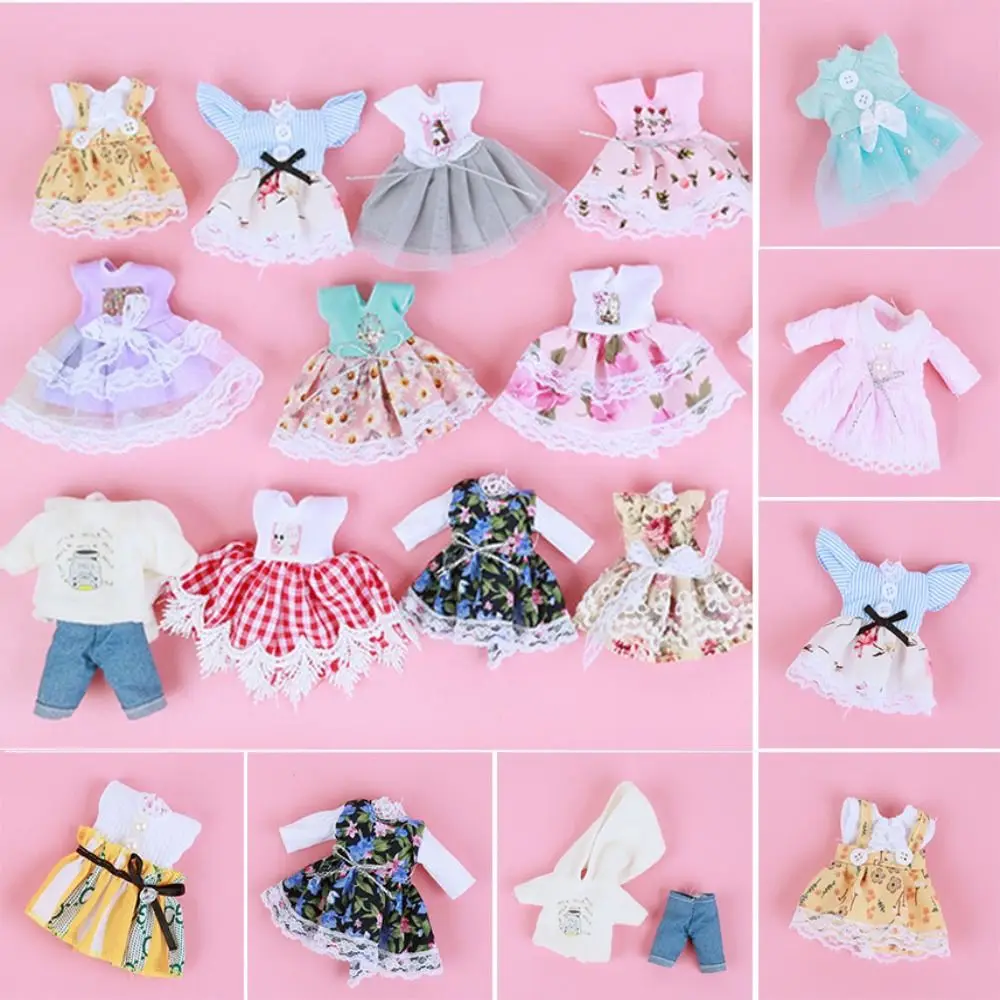 Ropa de muñeca vestido con falda para BJD infantil - imagen 3