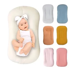 Funda de minicuna Crable de algodón suave – Lisa para recién nacido