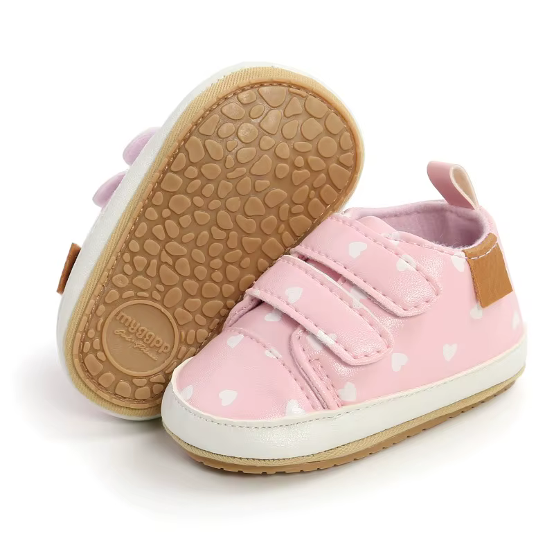 Zapatos de bebé primeros caminantes antideslizantes con velcro - imagen 3