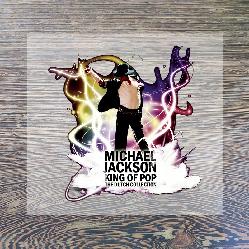Parche termoadhesivo Michael Jackson para ropa: rey del pop