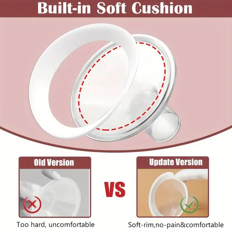 Bridas de borde suave compatibles con extractores Medela