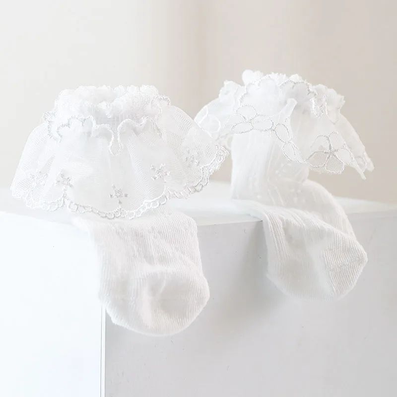 Calcetines de encaje para niña – Estilo princesa verano - imagen 5
