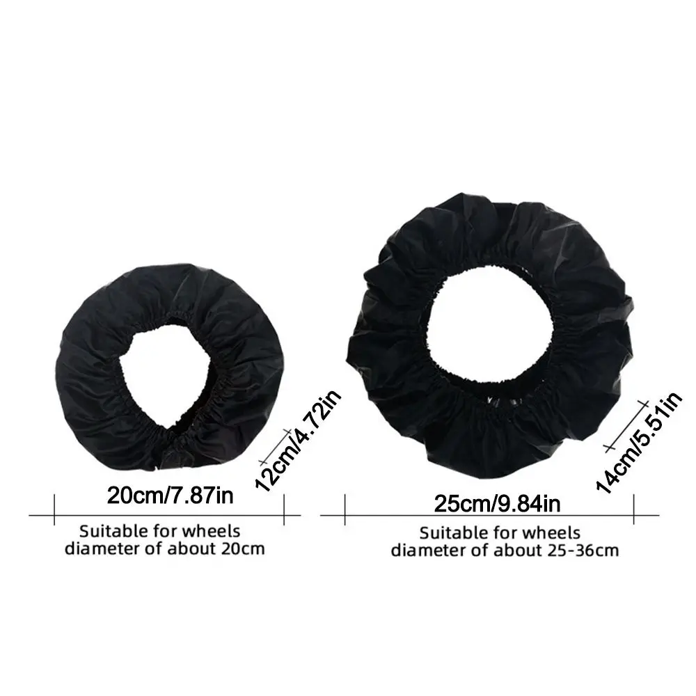 Fundas para ruedas de cochecito impermeables antideslizantes Oxford - imagen 4