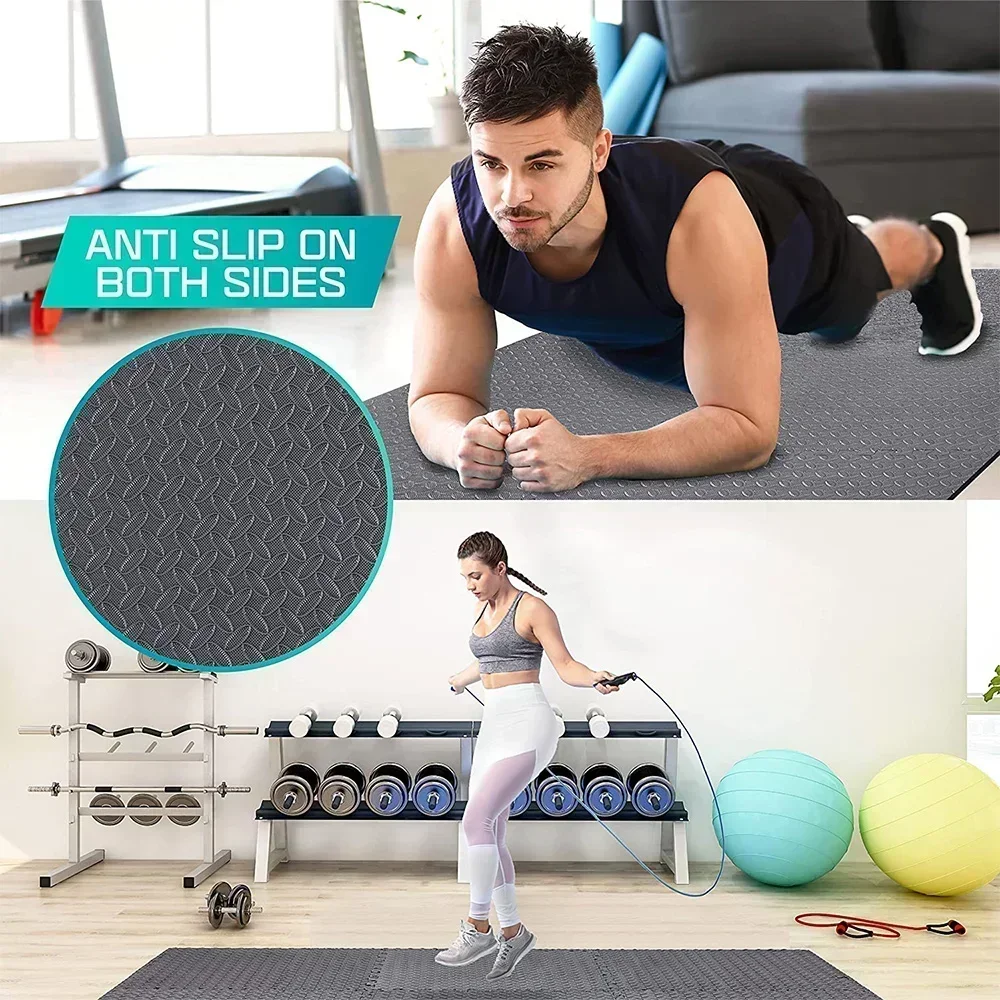 Esterilla puzzle niños – Espuma EVA antideslizante fitness casa - imagen 3