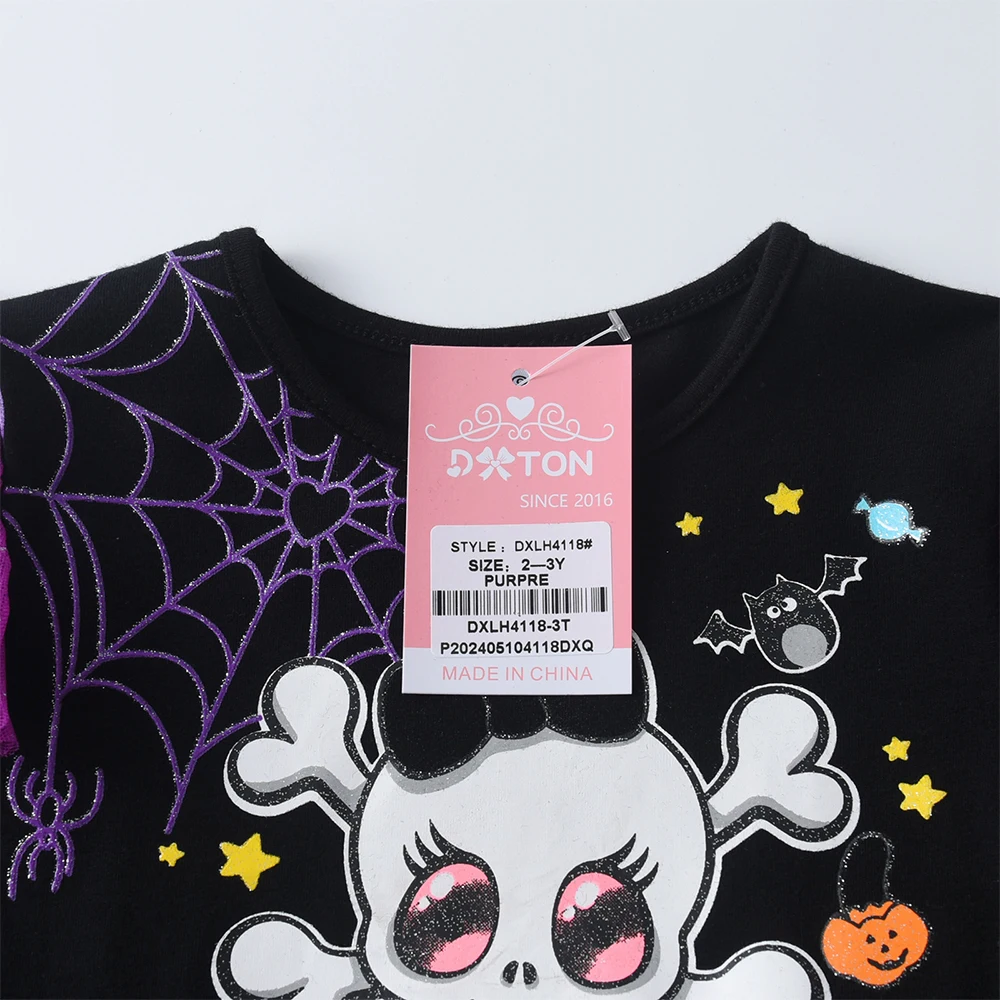 DXTON vestido princesa de tul con manga acampanada para Halloween - imagen 2
