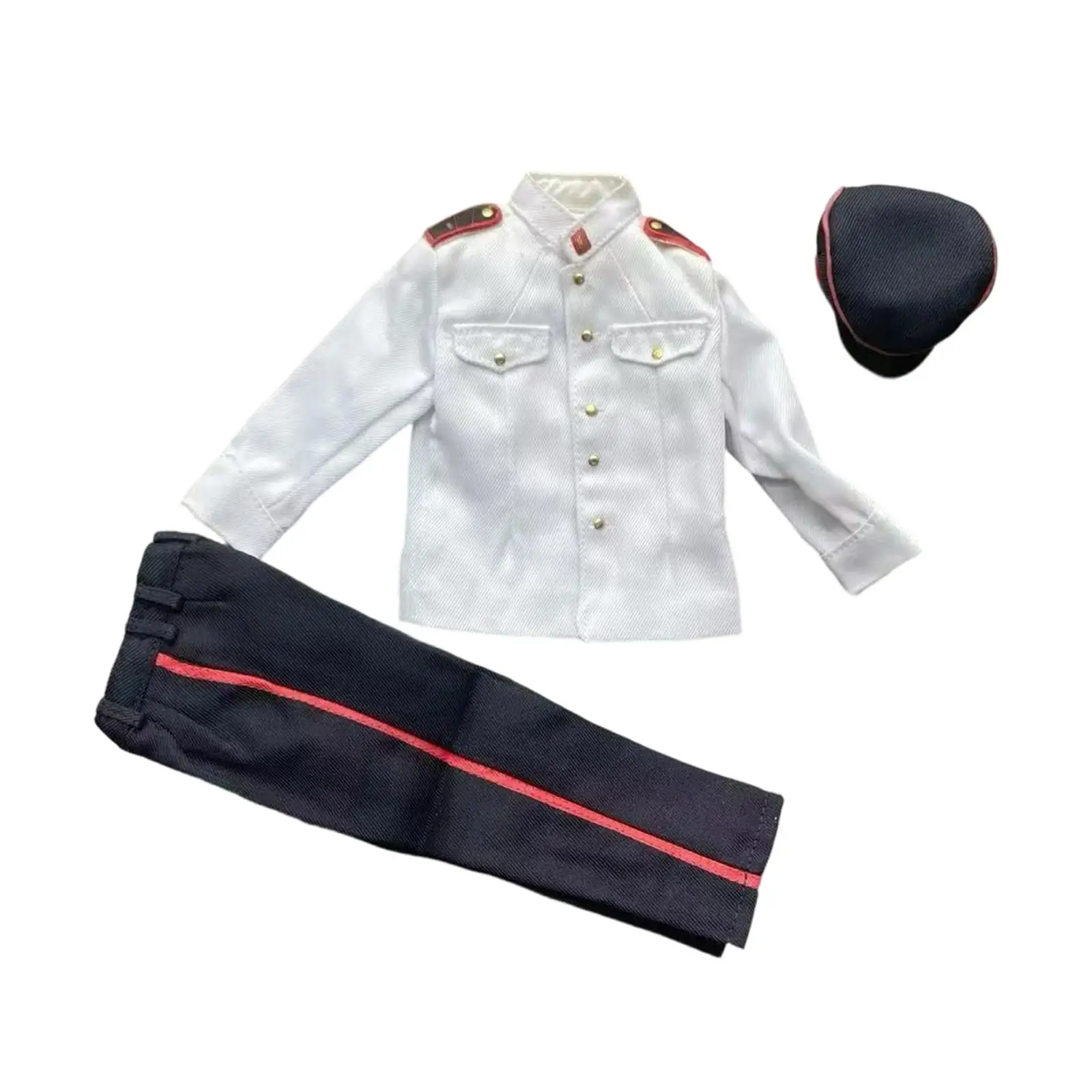 Conjunto disfraz de soldado para muñeca, chaqueta y pantalón - imagen 5