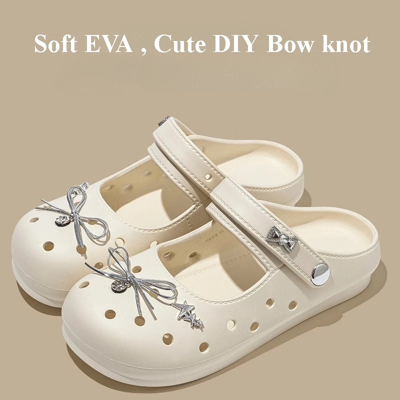 Pantuflas antideslizantes de EVA con lazo para interior - imagen 3