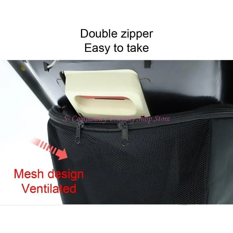 85ae Bolsa organizadora de carrito con espacio para pañales - imagen 5