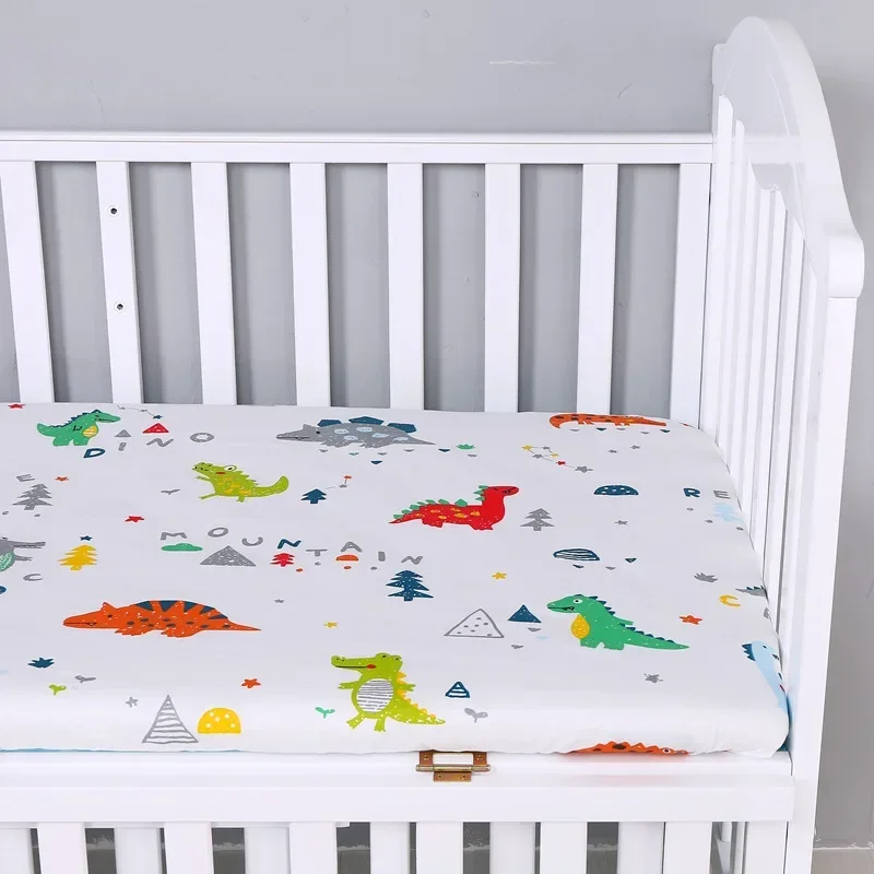 Sábanas ajustadas de algodón para cuna – Estampado infantil - imagen 3