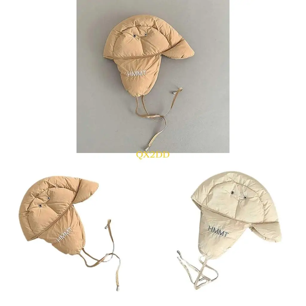 QX2D gorro con orejeras de algodón cálido para niños - imagen 3