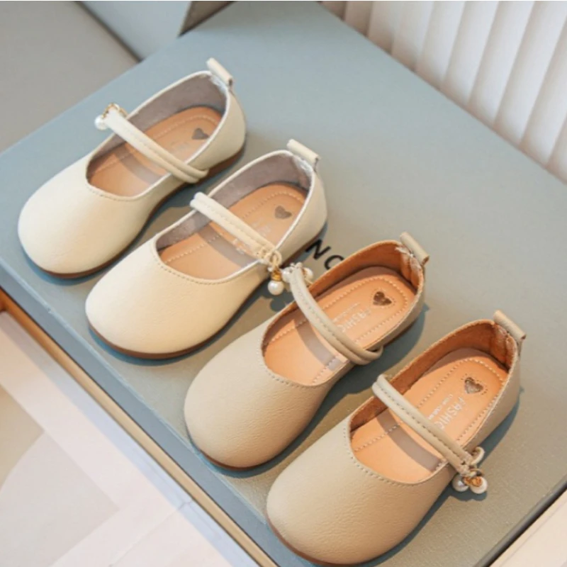 Zapatos de niña en cuero estilo princesa para fiesta - imagen 5