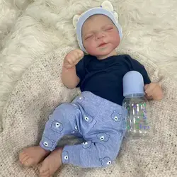Muñeca Reborn realista con piel 3D suave y venas visibles premium