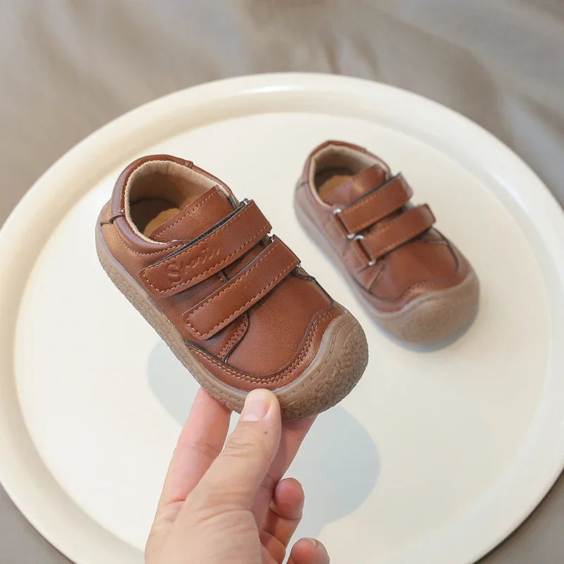 Zapatillas de cuero antideslizantes para primeros pasos - imagen 2