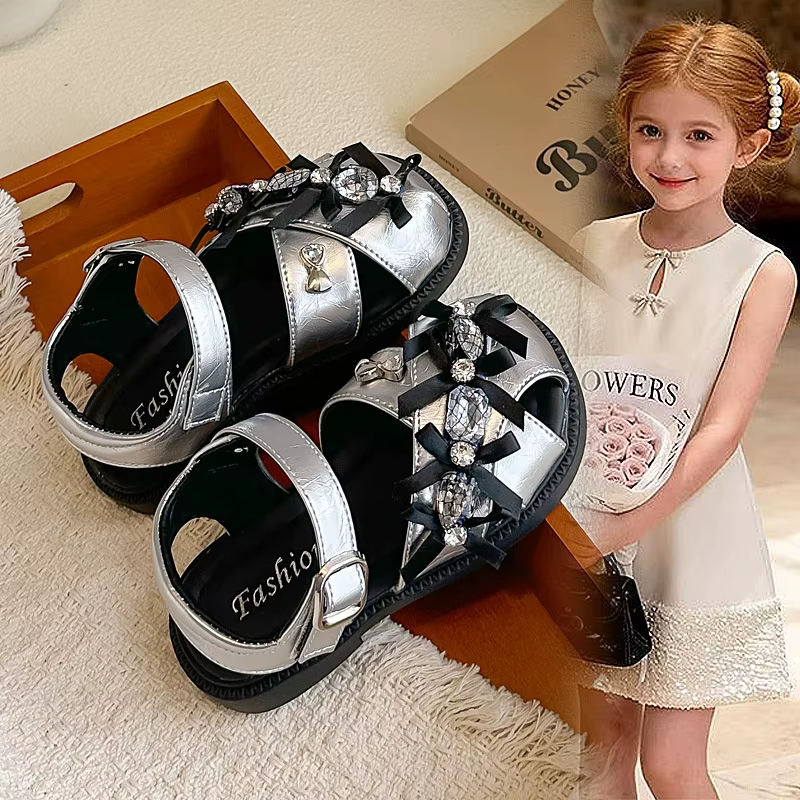 Zapatos de princesa con lazo para niña – estilo de fiesta - imagen 4