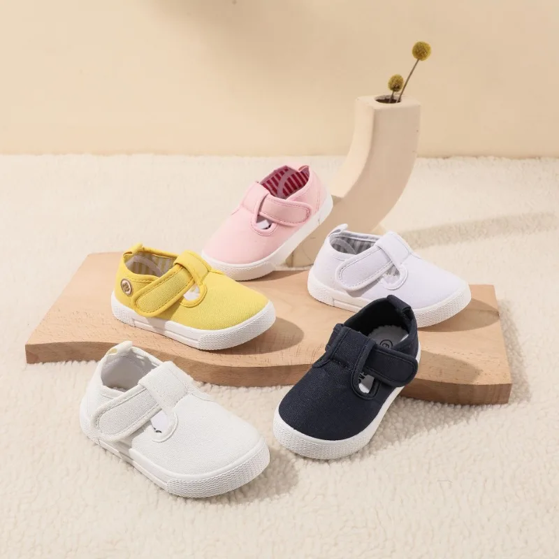 Zapatillas de lona para niños - Tenis infantiles suaves para primavera - imagen 3
