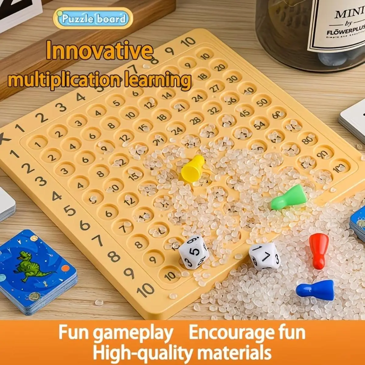 Juego de multiplicación Montessori con tablero para contar - imagen 3