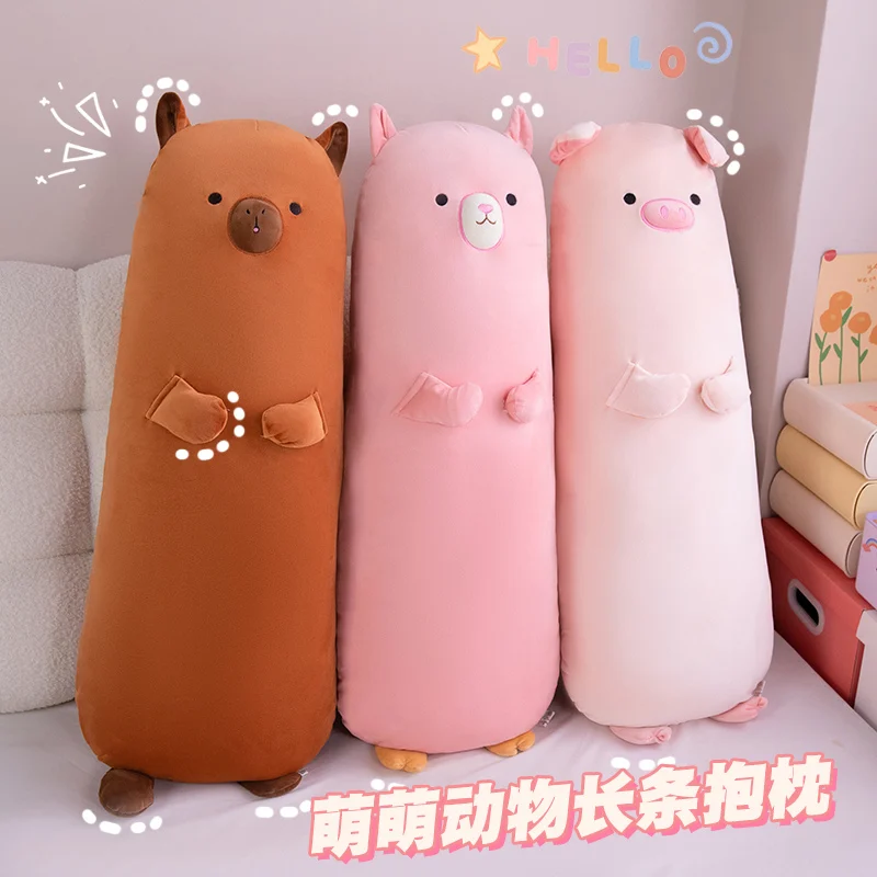 Almohada de felpa Kawaii cerdo blando para dormir – Regalo Navidad - imagen 3