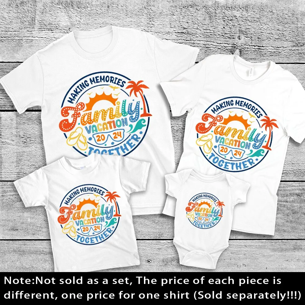 Camisas familiares a juego para vacaciones en la playa - imagen 2