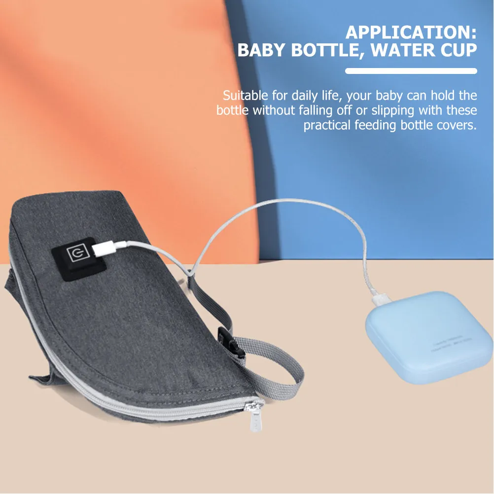 Calentador de biberones portátil para coche, bolsa térmica - imagen 3