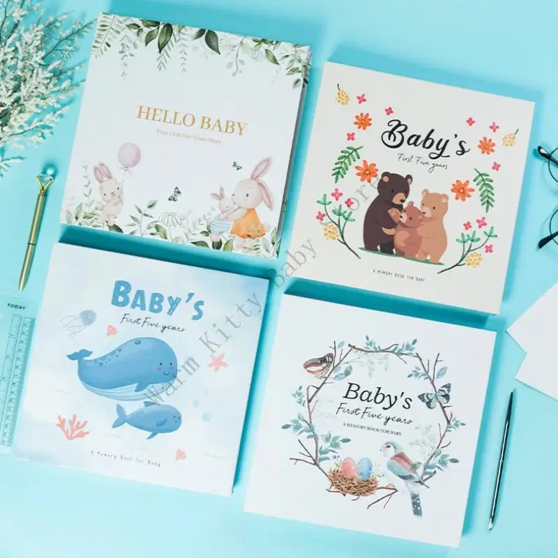 Álbum de recuerdos de hitos para bebés y niños sin tiempo - imagen 4
