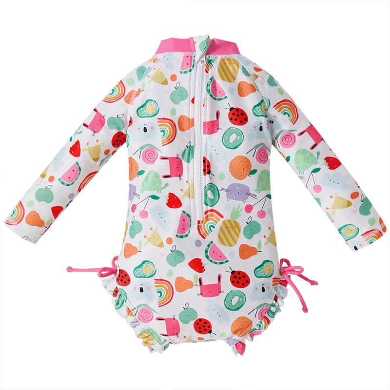 Bañador extensible con protección solar para niña - imagen 2