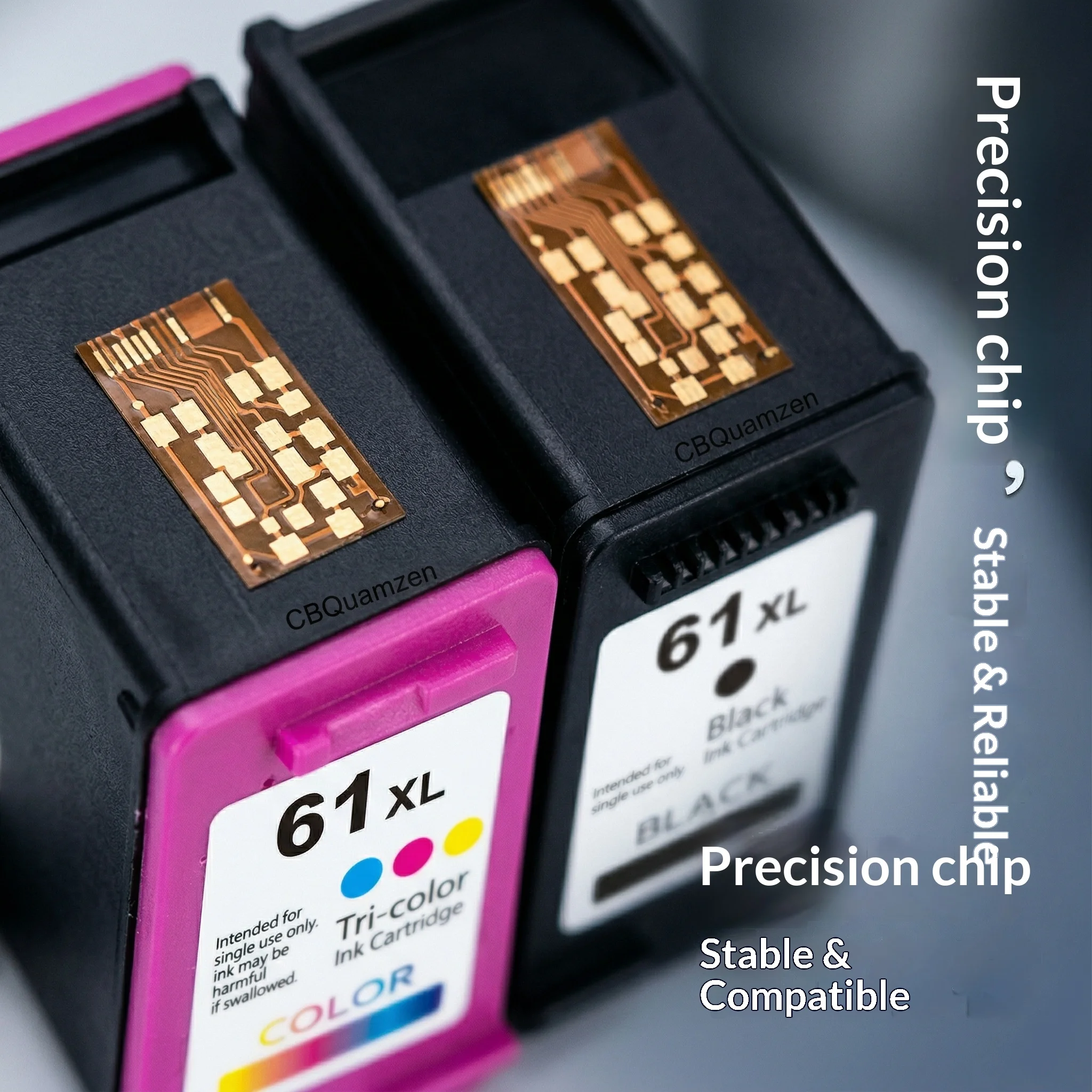 Cartuchos de tinta negro y color compatibles para DeskJet - imagen 4